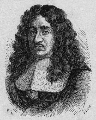 Pierre Paul Riquet (1609?-1680) fransk forretningsmann han var en pioner om arbeiderrettigheter han designet og finansierte den sørlige kanalen, gravering av French School