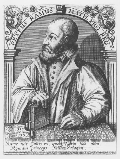 Pierre Ramus (gravering) av French School