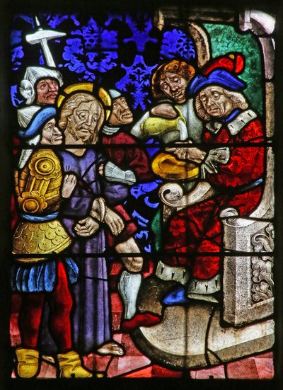 Pilatus wäscht seine Hände von French School