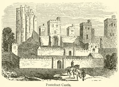 Pontefract Castle (gravering) av French School