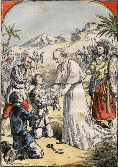 Pave Leo XIII (Leo XIII, Gioacchino Pecci av French School