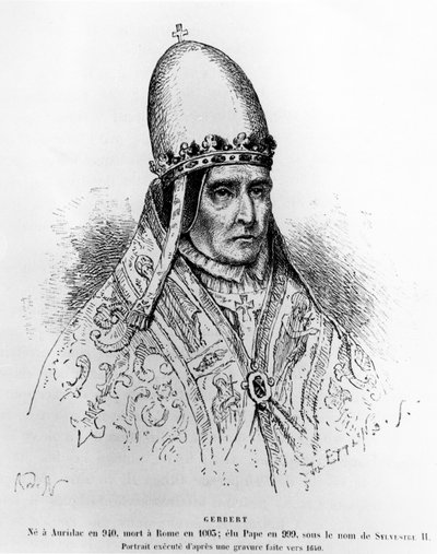 Pave Sylvester II av French School