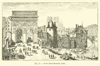 St. Bernard-porten, 1680 av French School