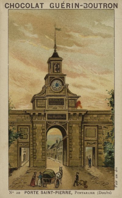 Porte Saint-Pierre, Pontarlier, Doubs av French School