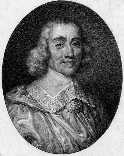 Portrett av Abraham de Fabert (1599-1662), marskalk av Frankrike. av French School