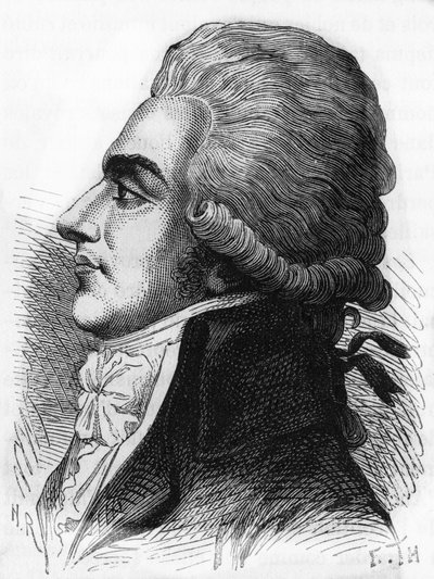Portrett av Alexander greve av Lameth (1760-1829), fransk general og politiker under den franske revolusjonen. av French School