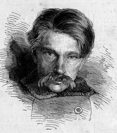 Portrett av Alexander Soloviev (Solowieff), som forsøkte å myrde den russiske tsaren Nicholas II 14. april av French School
