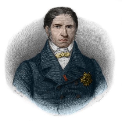 Portrait of Andre Marie Jean Jacques (Jean-Jacques) Dupin (1783-1865) (called Dupin the Elder (Dupin aine), French advocate and politician. Private collection. av French School