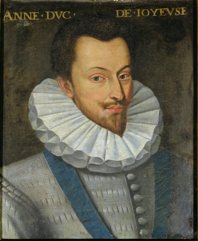 Portrett av Anne (1561-87) hertug av Joyeuse, 1617-38 av French School