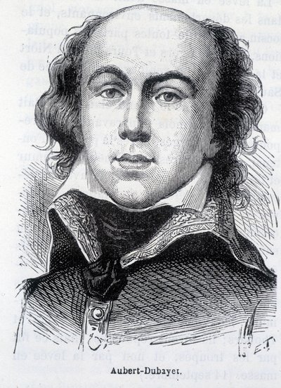 Portrett av Annibal Aubert Dubayet (1759-1797), militær og politiker under den franske revolusjonen - i "" L