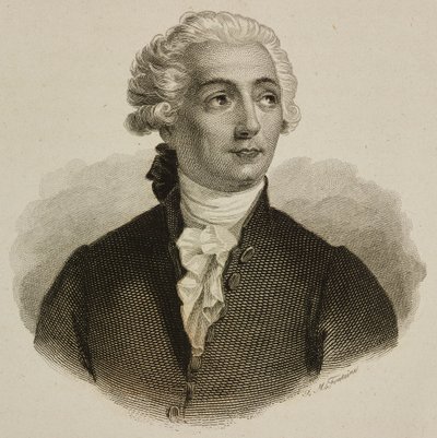 Portrett av Antoine-Laurent Lavoisier (Paris av French School