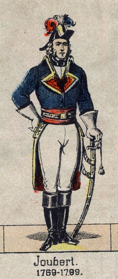 Portrett av Barthelemy Catherine Joubert. General francais (Pont-de-Vaux, Ain av French School