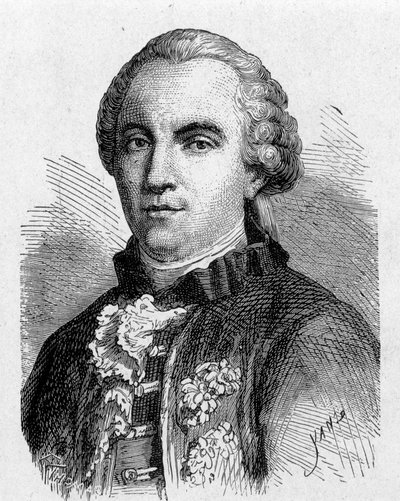 Portrait of Buffon (1707 - 1788) - i "" Album of Science; berømte lærde; Store funn""" 1896. av French School