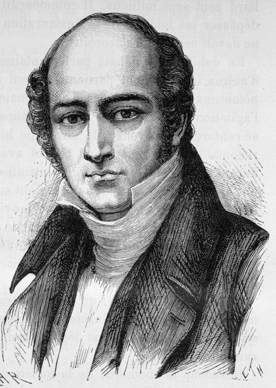 Portrett av Camille Hyacinthe Odilon Barrot (1791-1873), fransk politiker - i "" L