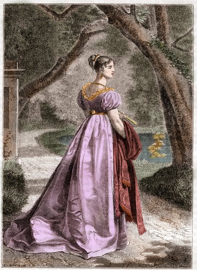 Portrait of Catherine of Württemberg 1783 1835 Queen of Westphalia - Portrait of Catherine of Württemberg, wife of Jerome Bonaparte, Queen of Wesphalia (1783-1835) - in “Histoire de l