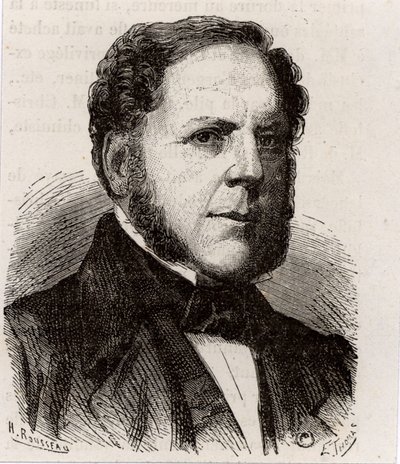 Portrett av Charles Christofle av French School