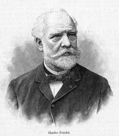 Portrett av Charles Friedel (1832-1899) fransk kjemiker og mineralog. av French School