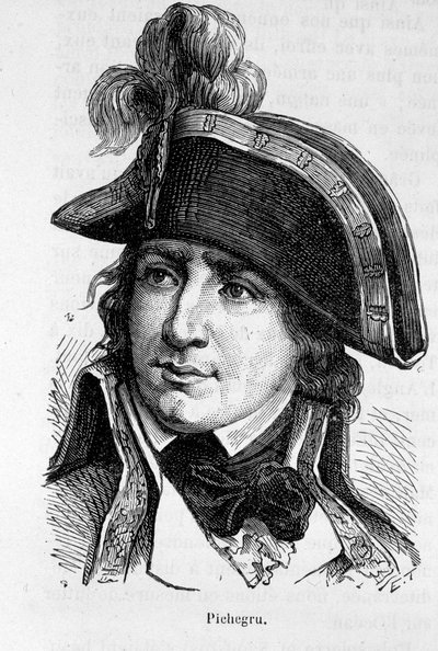 Portrait of Charles Pichegru, General francais (1761-1804) - in “” L