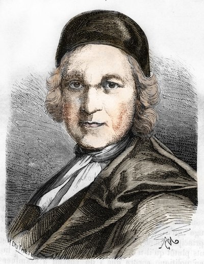 Portrett av Charles de Saint evremond av French School