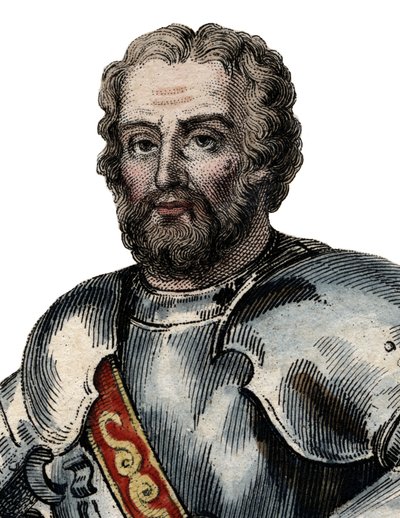 Portrett av Chevalier de Bayard (1476-1524), fransk soldat. av French School