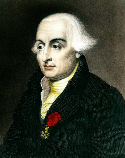 Portrett av grev Joseph Louis de Lagrange (1736-1813), fransk matematiker. Gravering av 1800-tallets Collection Particuliere av French School
