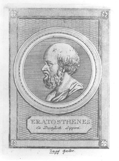 Portrett av Eratosthenes (ca. 284–192 f.Kr.) av French School