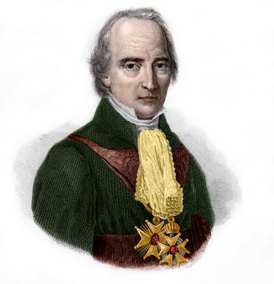 Portrett av Francois Barbe-Marbois, marquis de Barbe Marbois (1745-1837) fransk politiker. av French School