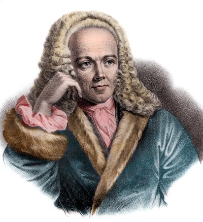 Portrett av Francois Quesnay (1694-1774) fransk lege og økonom av French School