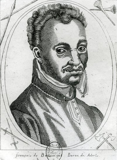 Portrett av François de Beaumont, Baron des Adrets av French School