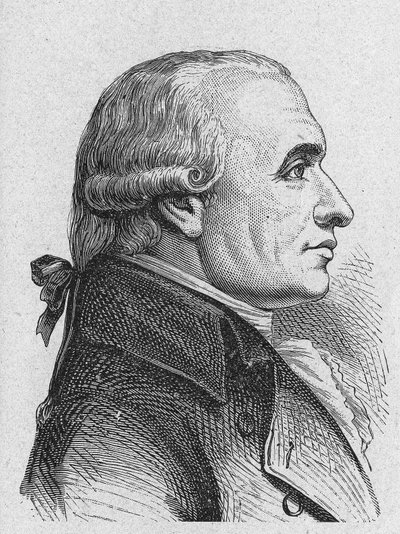 Portrait of Gaspard Monge, Count of Peluse (1746 - 1818), French mathematician - in “Album de la Science; illustrious scientists; Great discoveries””” 1896. av French School