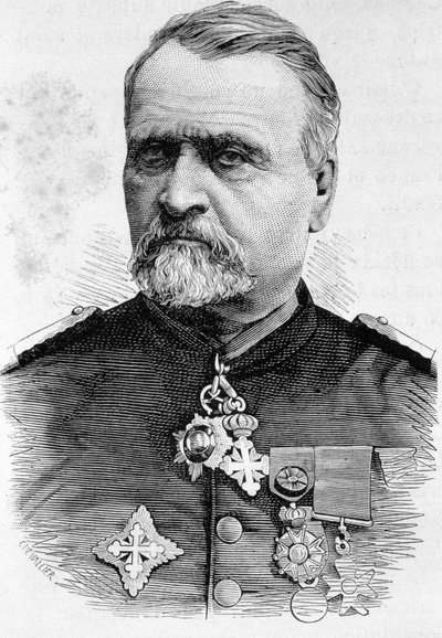 Portrett av general Emmanuel - Félix de Wimpffen (ou Wimpfen av French School
