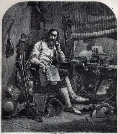 Portrett av Gjergj Kastrioti Skanderbeg (eller George Scanderbeg) Georges Scanderberg av French School