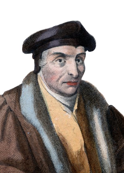 Portrett av Guillaume Bude (Budee) (Budaeus) (1467-1540), fransk lærd. av French School