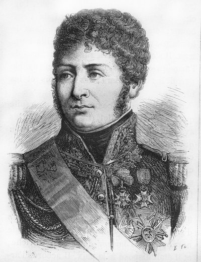 Portrett av Henri Clarke, fransk general og politiker (hertug av Feltre 1809 av French School