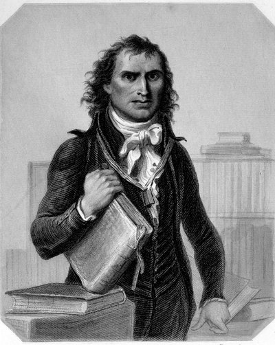 Portrett av Henri dit Abbé Grégoire (1750-1831), en fransk kirkelig og politiker. I "The history of the Girondins"" av Lamartine av French School