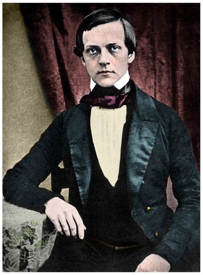 Portrett av Hermann von Helmholtz (1821-1894). Tysk fysiker, anatom og fysiolog. av French School