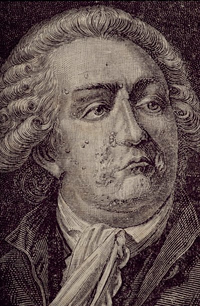 Portrett av Honore Gabriel Riqueti, greve av Mirabeau (1749-91) (se 254961) av French School