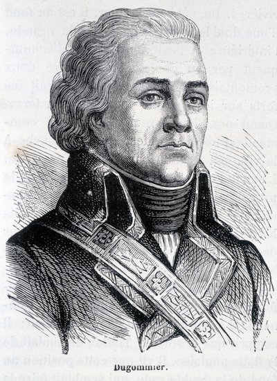 Portrett av Jacques François Coquille dit Dugommier, fransk general (1738 -1794) - i "" L