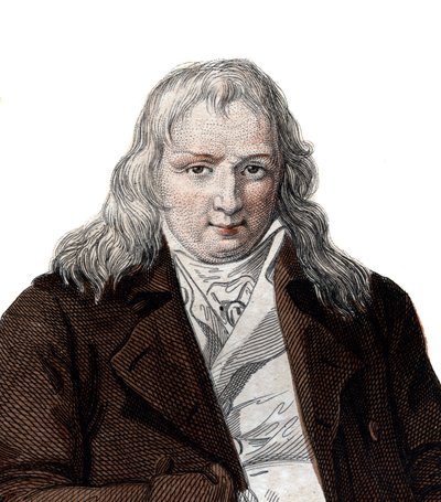 Portrett av Jacques Henri Bernardin de Saint Pierre (1737-1814), fransk forfatter og botaniker. av French School