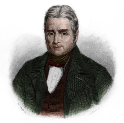 Portrett av Jacques Lafitte (1767-1844), fransk politiker og bankmann. i "" Book of Speakers" av Louis de Cormenin Timon. 1842. Privat samling. av French School