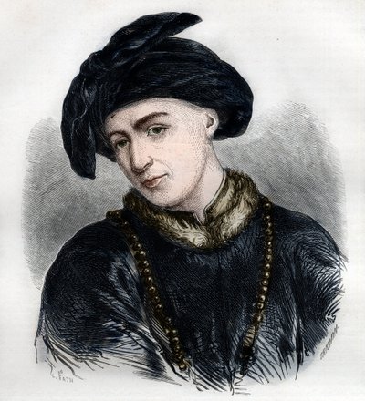 Portrett av Jan Hus (eller Jean Huss av French School