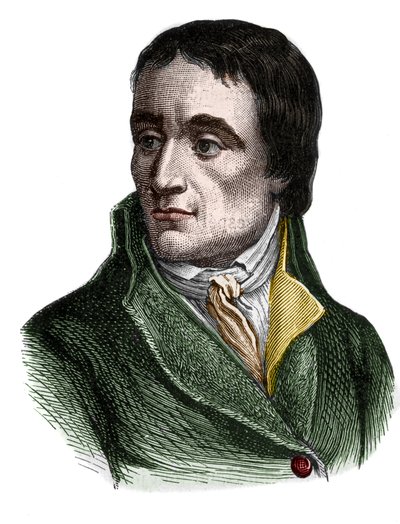 Portrett av Jean Baptiste (Jean-Baptiste) Carrier (1756-1794), franske politikere - i "" L