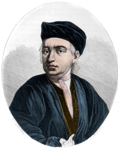 Portrett av Jean Calas, illustrasjon fra 