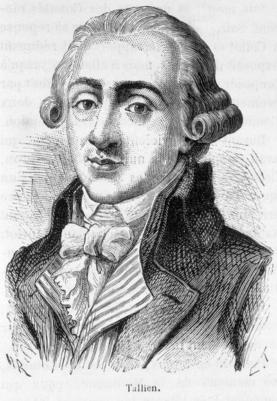 Portrait of Jean Lambert (Jean-Lambert) Tallian, French politician (1767-1820) - in “” L