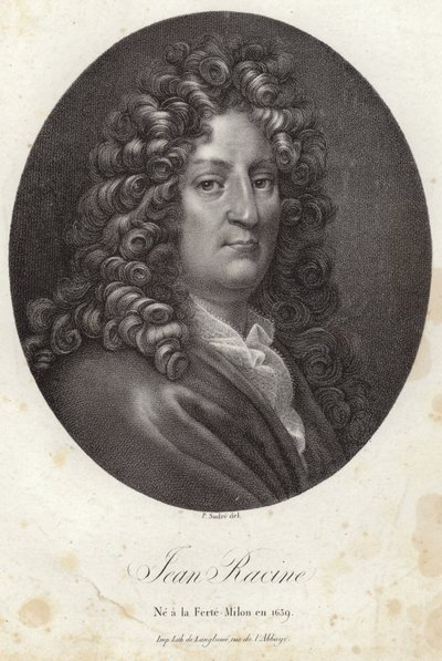 Portrett av Jean Racine av French School