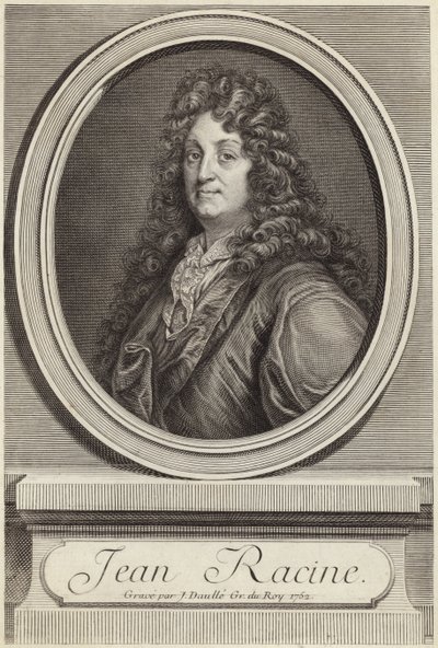 Portrett av Jean Racine av French School