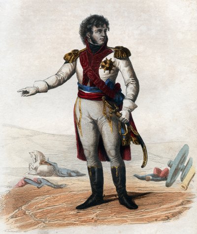 Portrett av Joachim Murat (1767-1815), marskalk av Frankrike og storadmiral. av French School