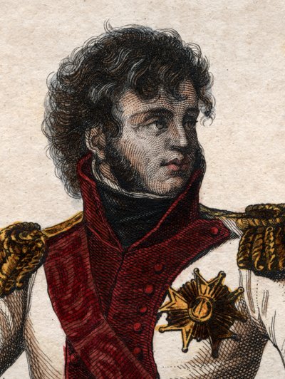 Portrett av Joachim Murat (1767-1815), marskalk av Frankrike og storadmiral. av French School