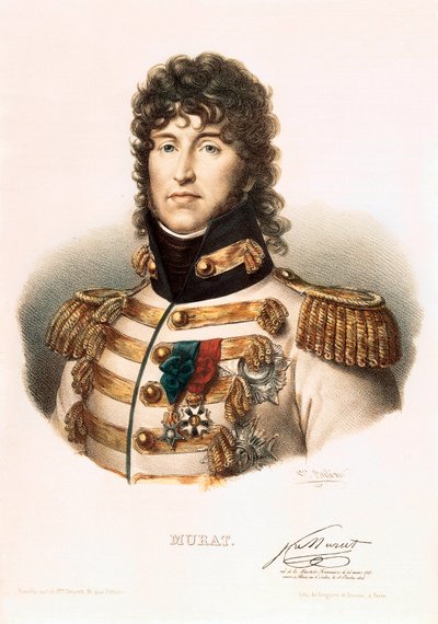 Portrett av Joachim Murat (1767-1815), marechal de France, konge av Napoli av French School