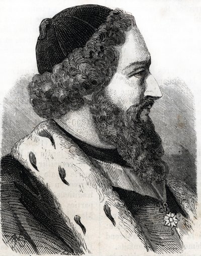 Portrett av Joseph Pitton de Tournefort (1656-1708) (gravering) av French School